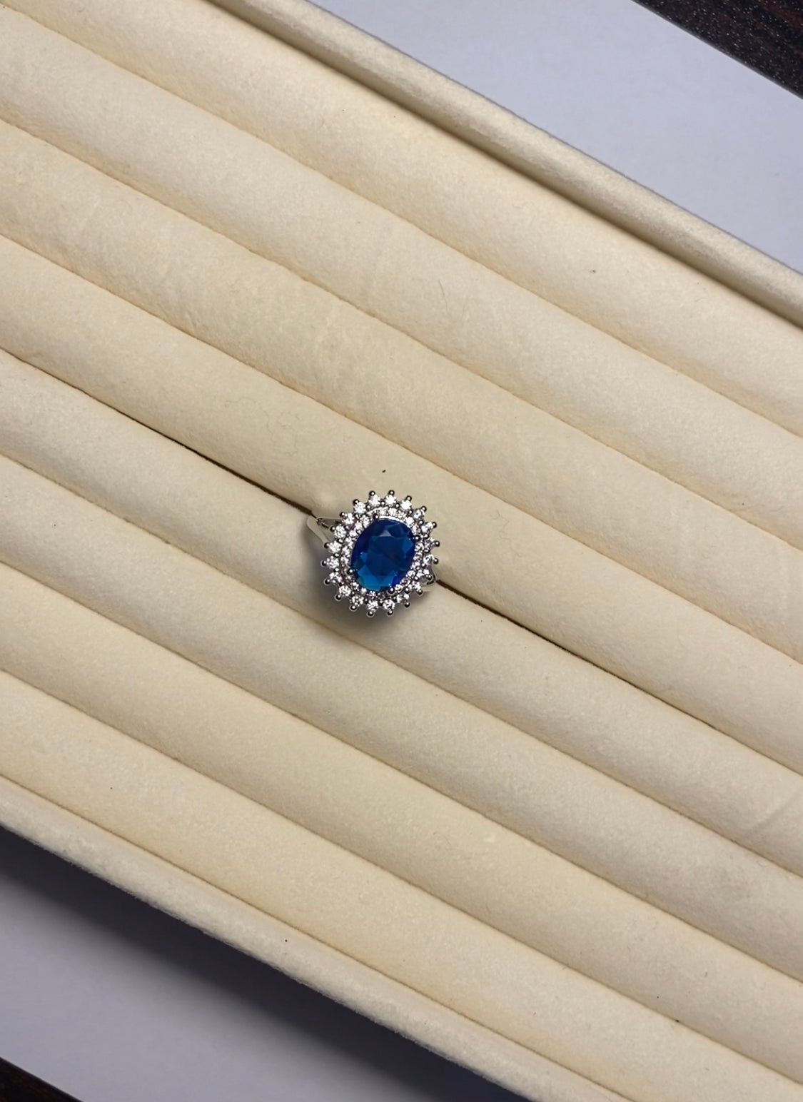 Sapphire Bellerina Ring