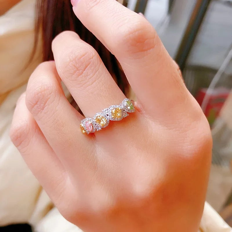 Pastel Multi Ring (adjustable size)