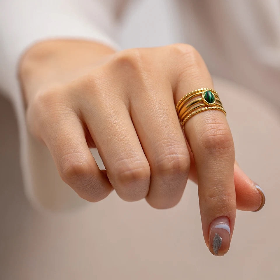 Emerald Pine Ring