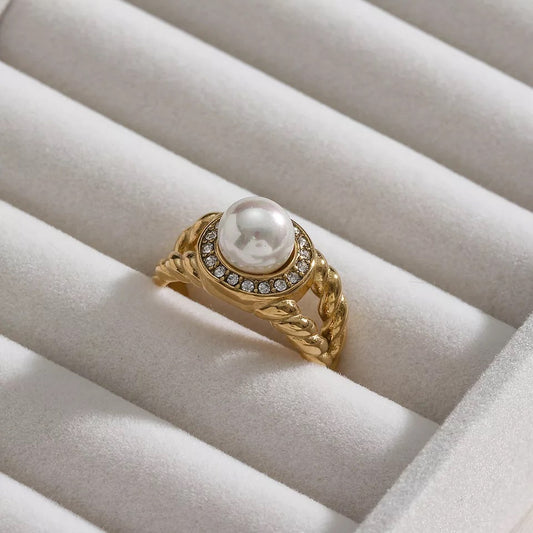 Dove Pearl Ring