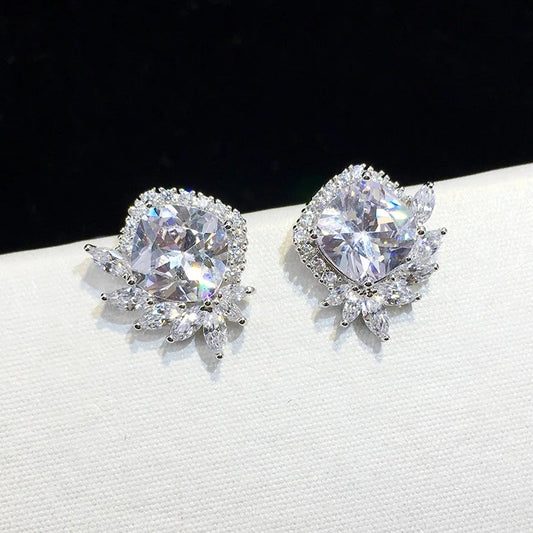 Silver Daphne Studs