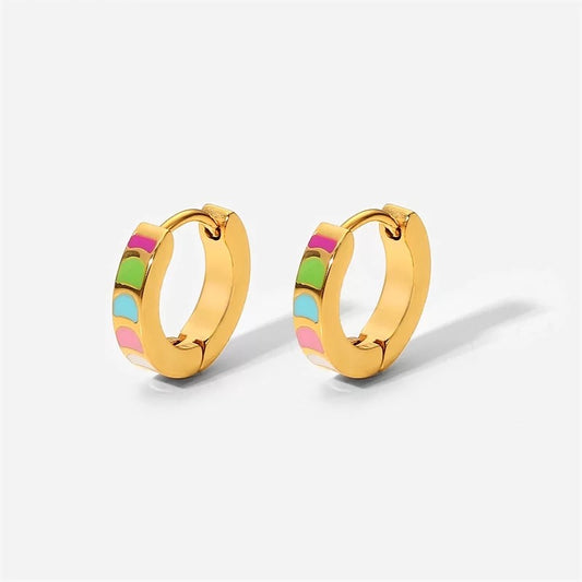 Pastel Hoops