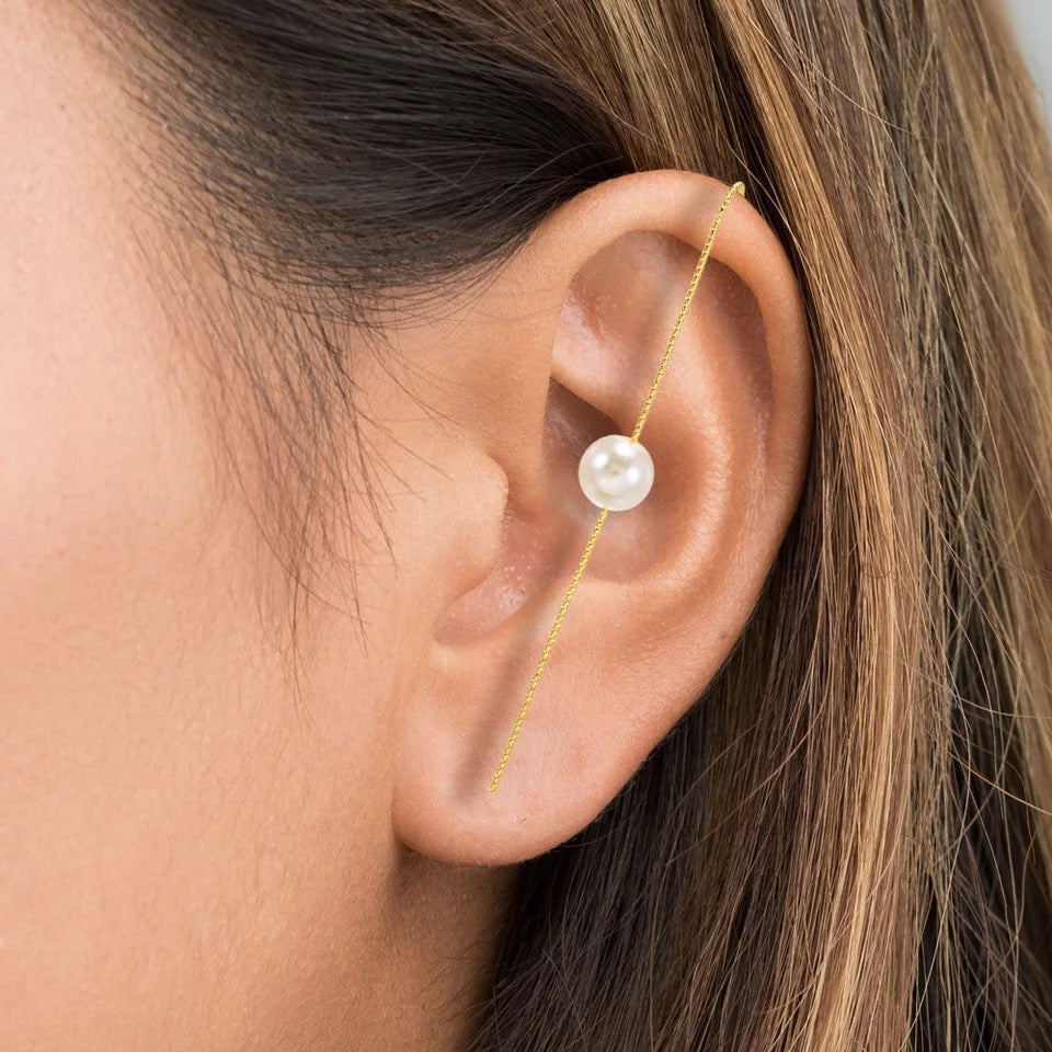 Pearl Diagonal Stud