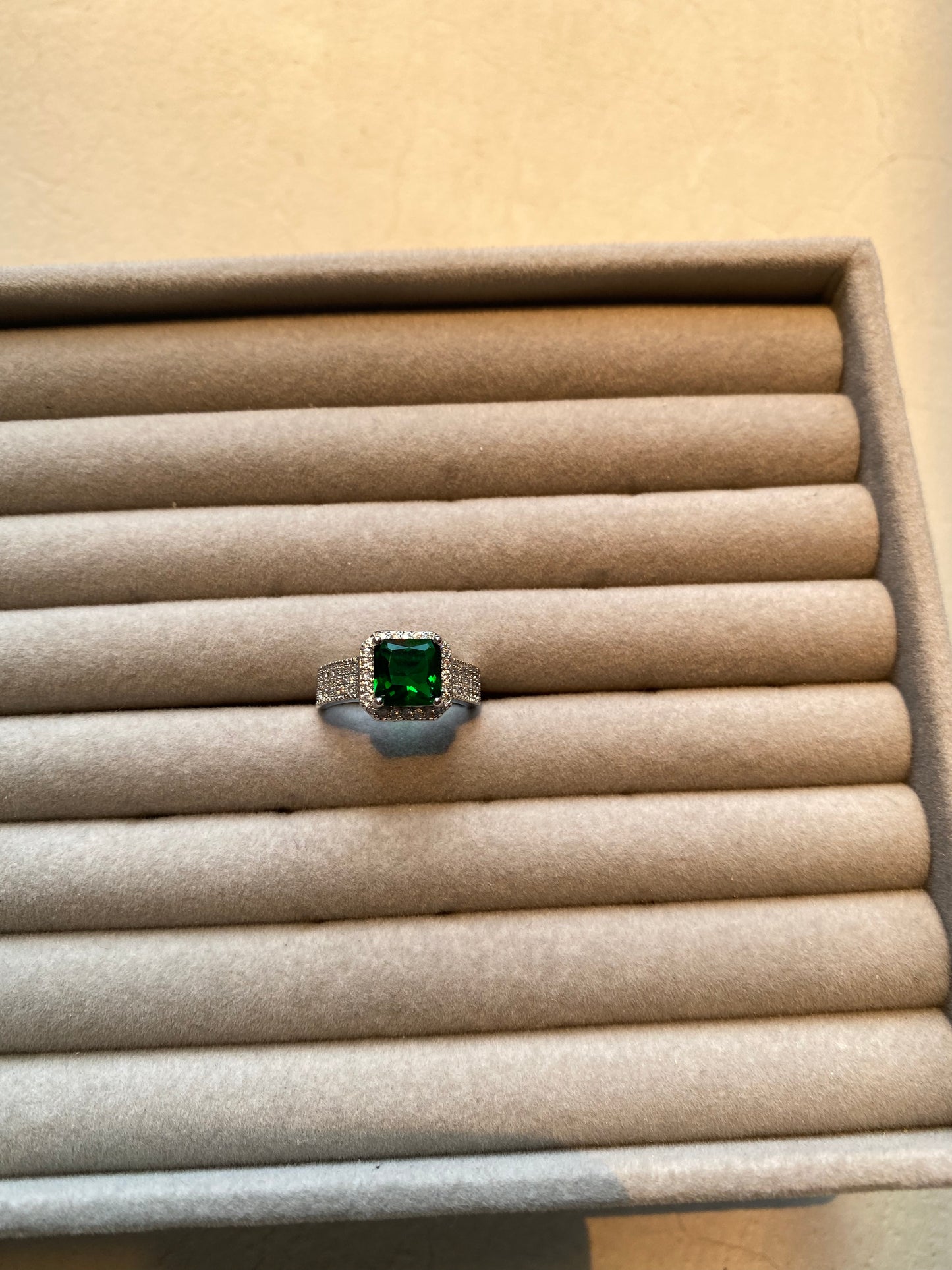 Emerald Jade Ring