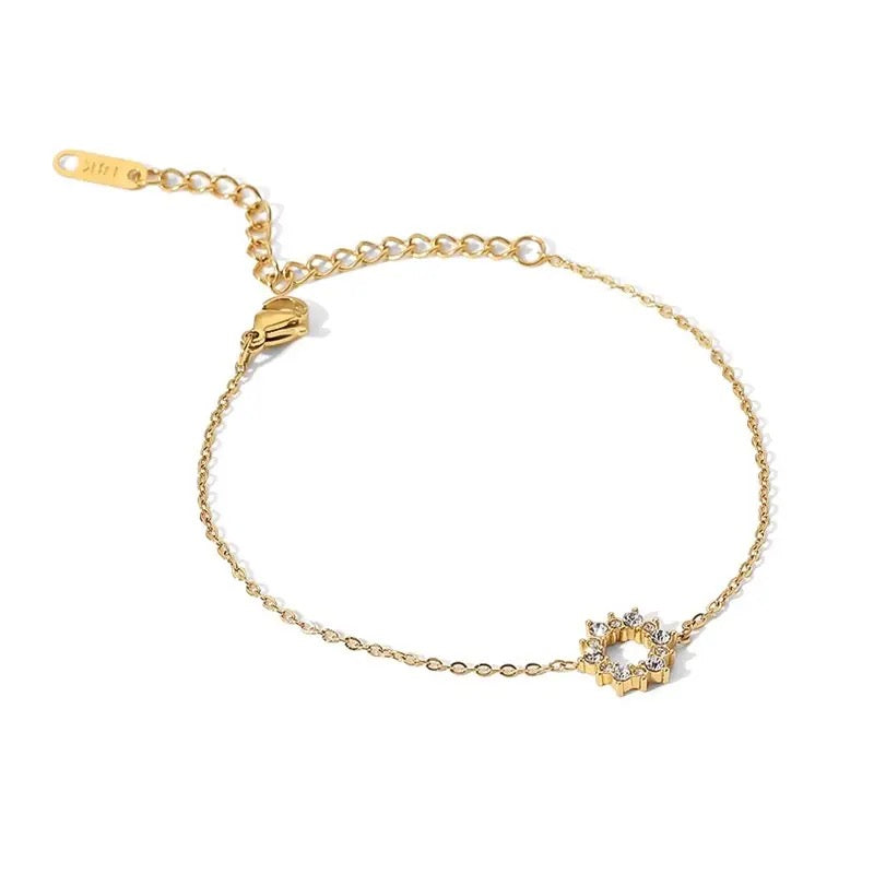 CZ Circle Bracelet