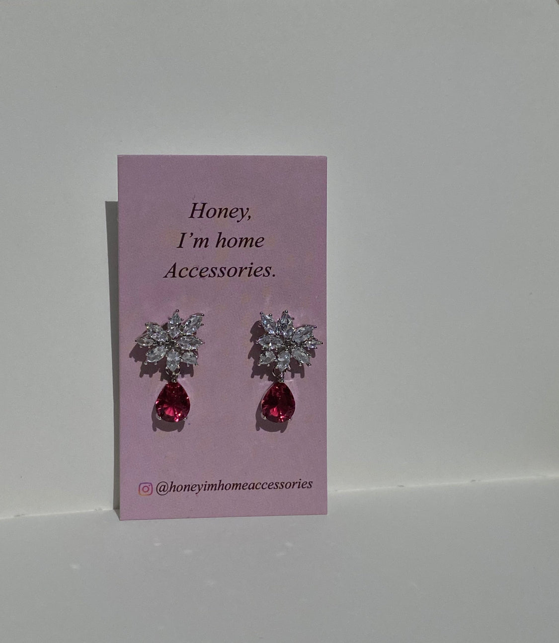 Ruby Earrings